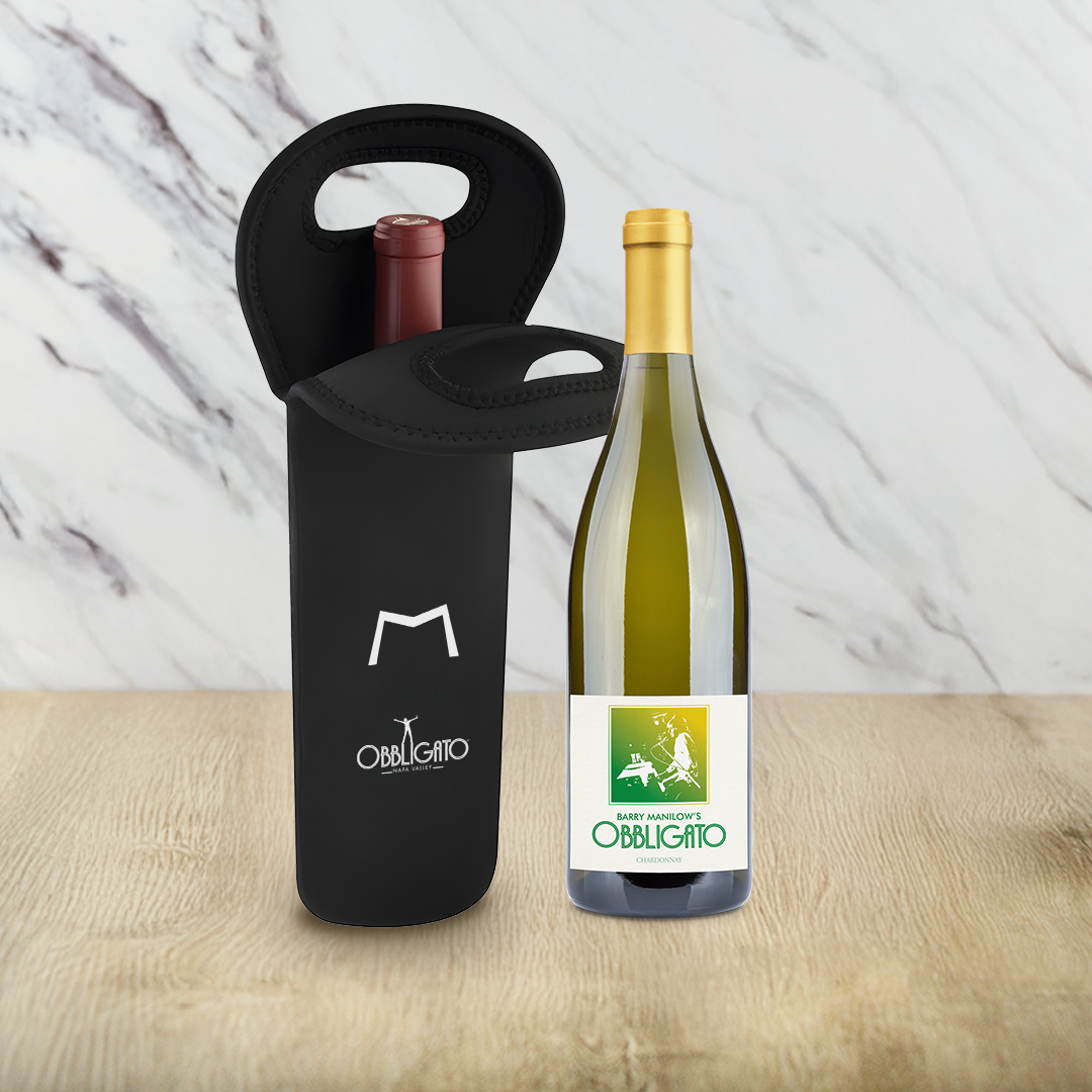 Chardonnay & Bottle Sleeve - Barry Manilow