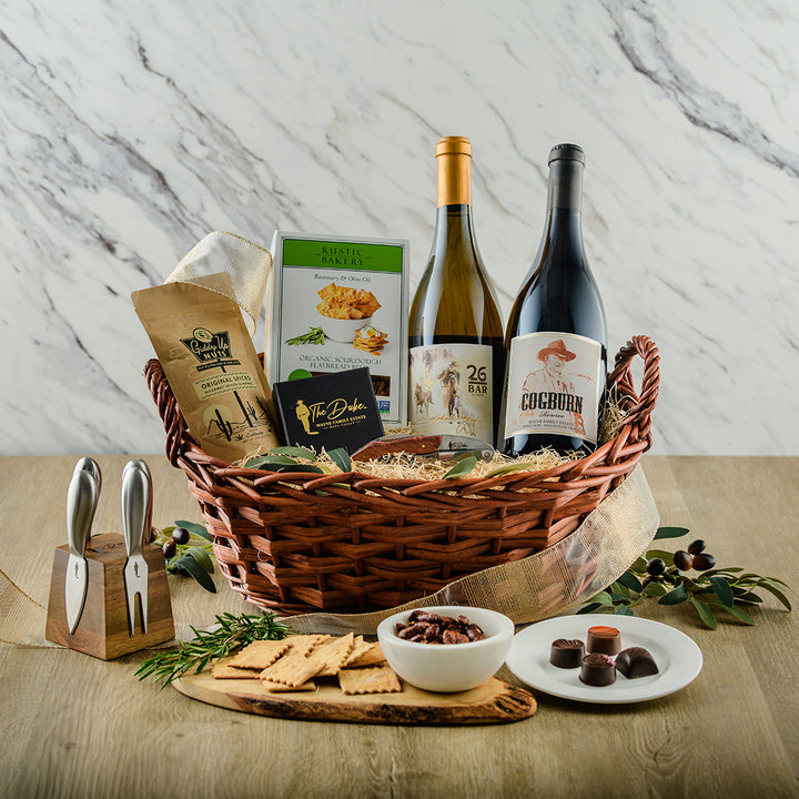 Deluxe Bon Vivant Gift Basket - John Wayne