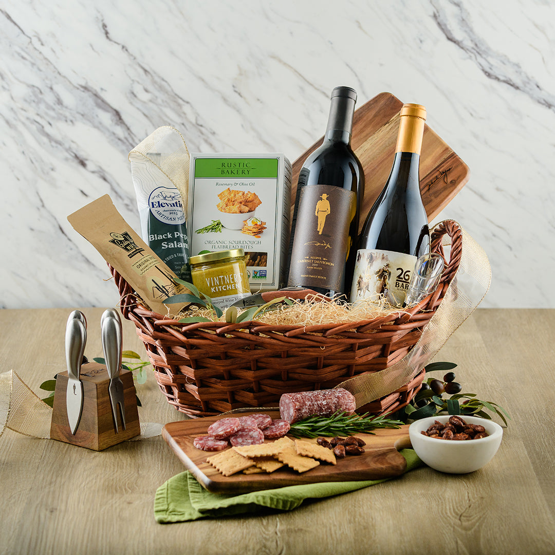Premium Bon Vivant Gift Basket - John Wayne