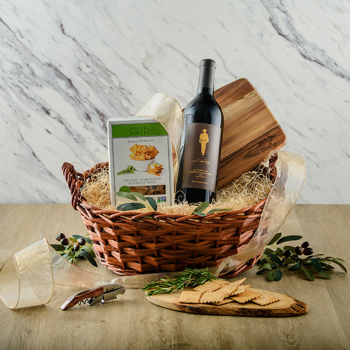 Signature Red Bon Vivant Gift Basket - John Wayne