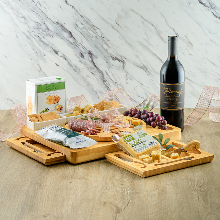 Deluxe Red Charcuterie Board - Fairwinds