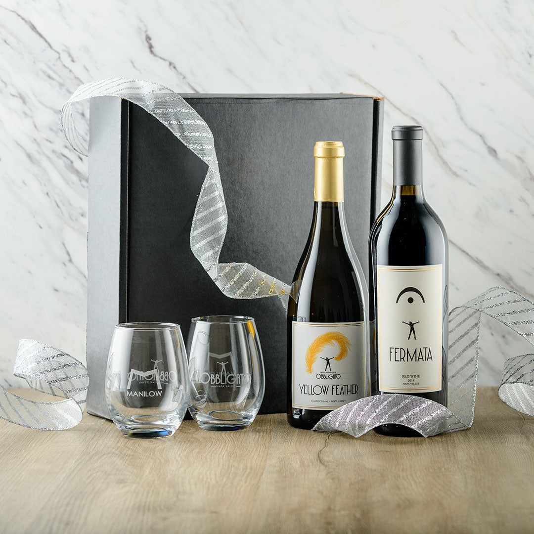 Red & White Gift Box - Barry Manilow