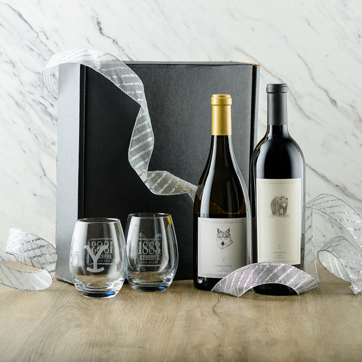 Red & White Gift Box - Yellowstone
