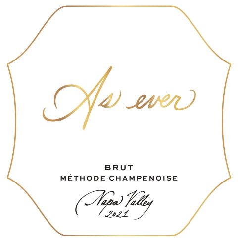 As ever 2021 Vintage Napa Valley Brut