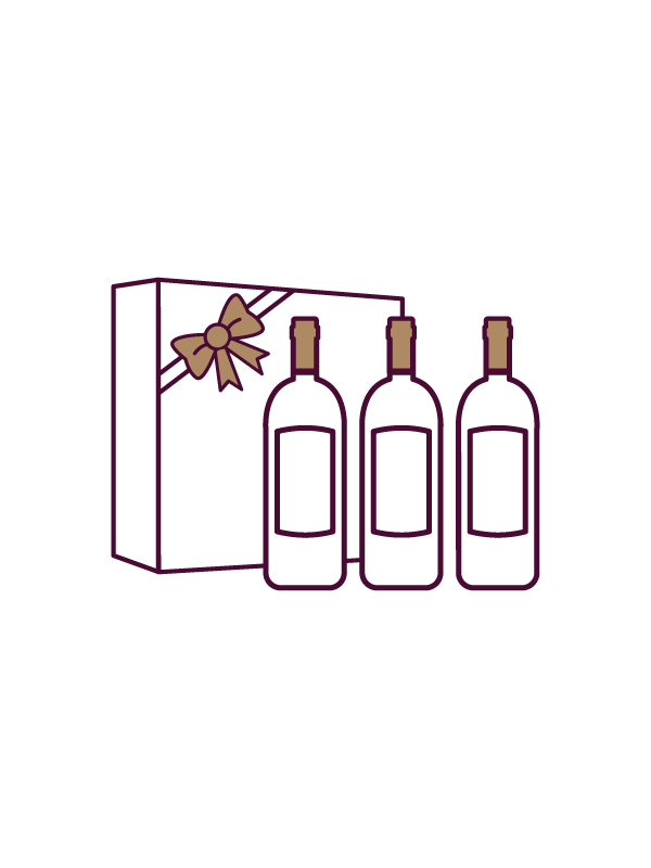 Three Bottle Wine Gift