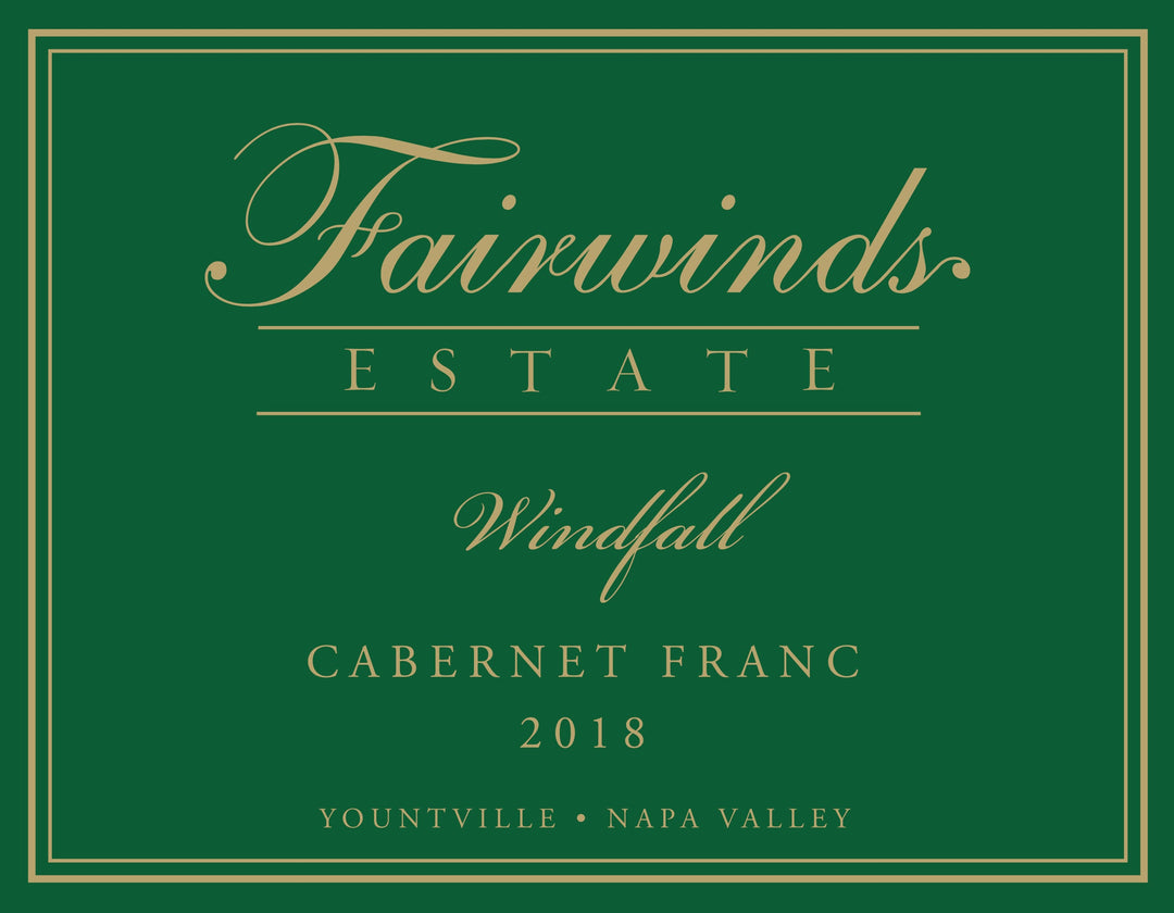Windfall - 2018 Cabernet Franc - Yountville, Napa Valley