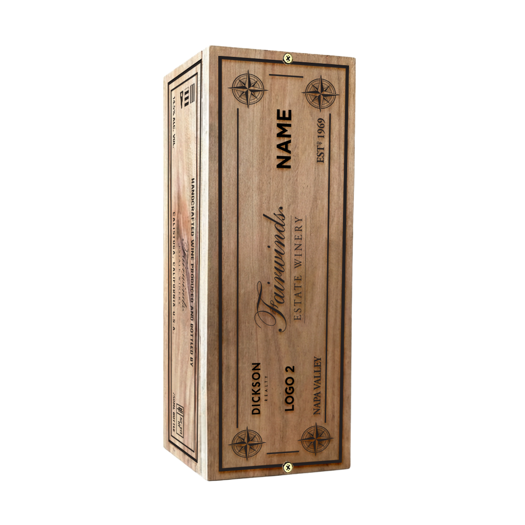 Build Your Own Single Wood Crate Package - Fairwinds