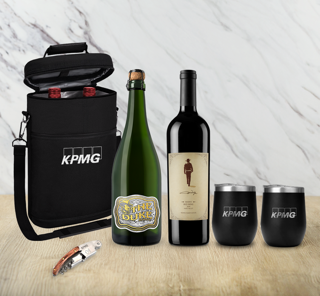 John Wayne "The Duke & The Duke" Red & Sparkling Deluxe Tote Bag