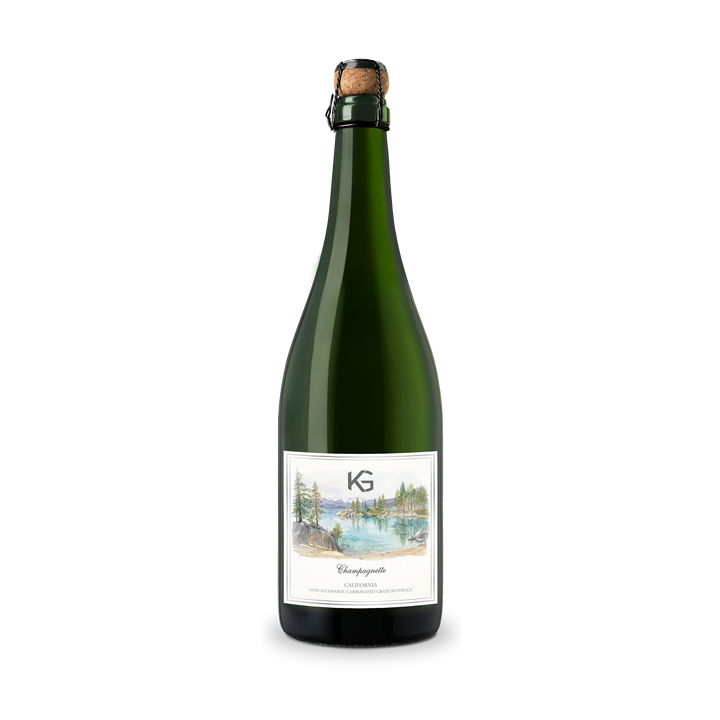 KG - Champagnette: Non-Alcoholic Carbonated Grape Beverage - California