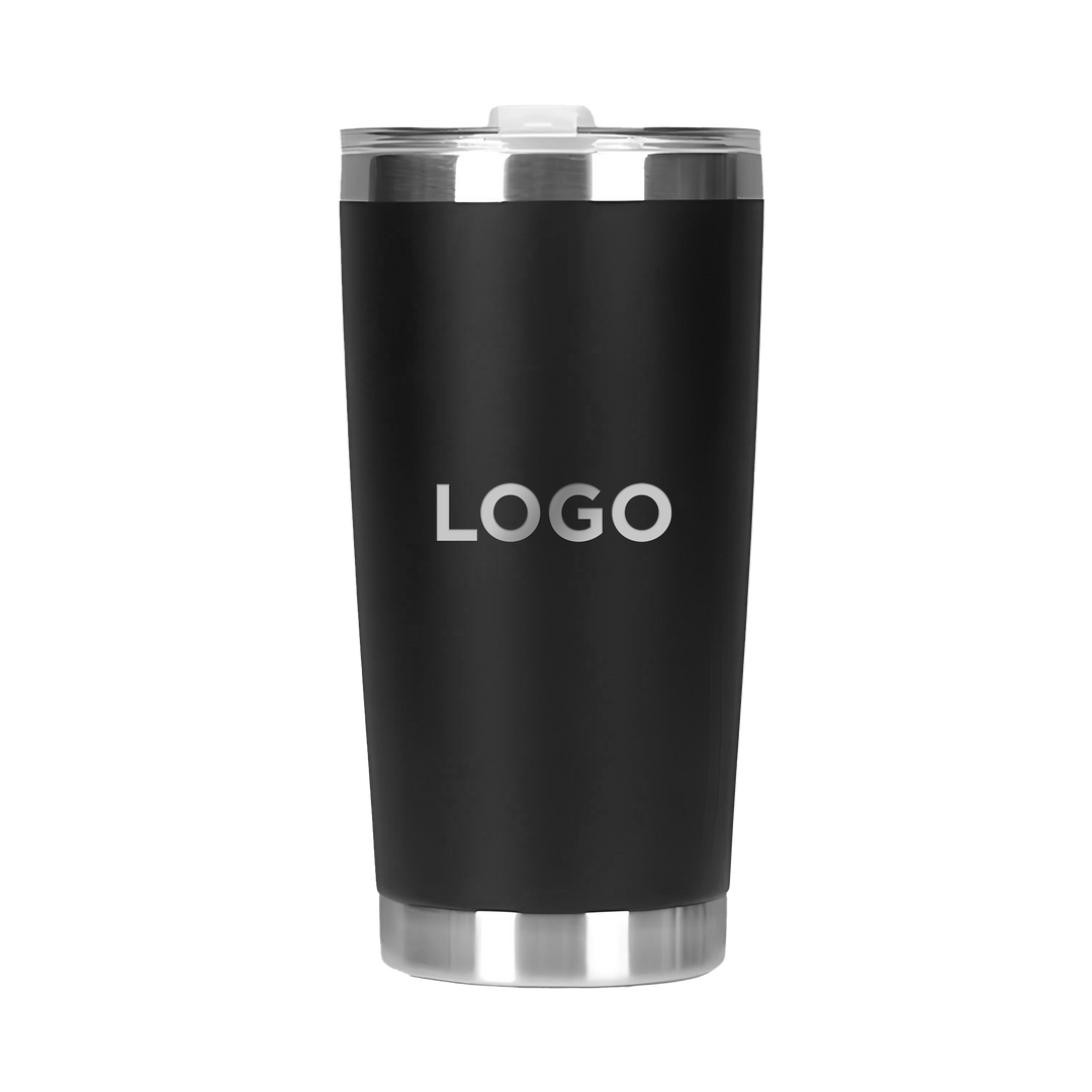 20oz Double Wall Stainless Steel Tall Tumbler with Lid - Generic