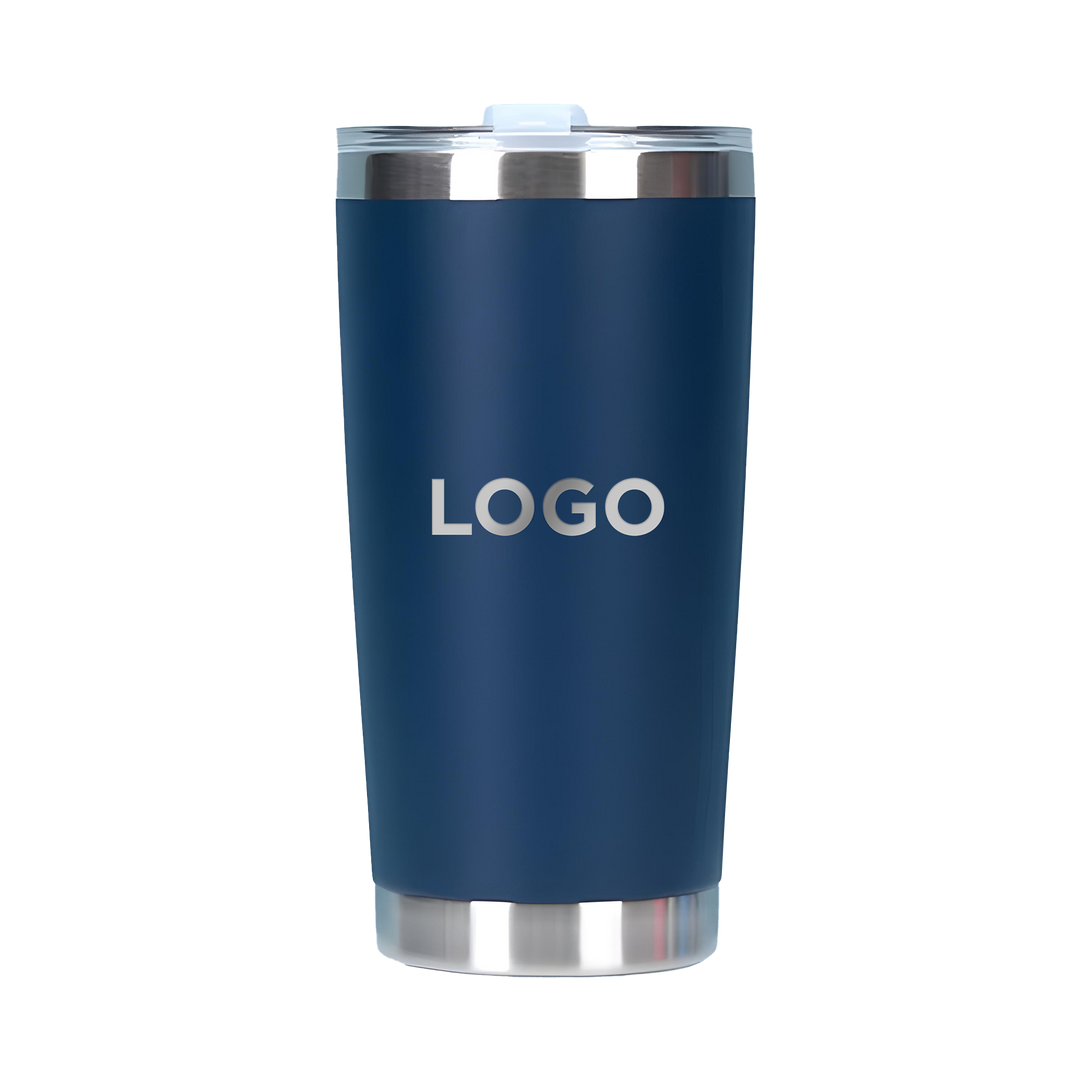 20oz Double Wall Stainless Steel Tall Tumbler with Lid - Generic