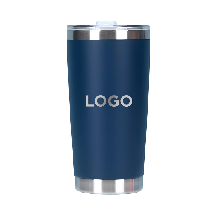 20oz Double Wall Stainless Steel Tall Tumbler with Lid - Generic