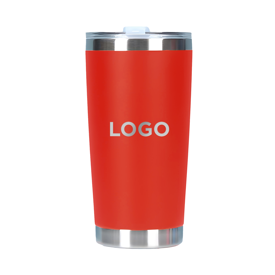 20oz Double Wall Stainless Steel Tall Tumbler with Lid - Generic