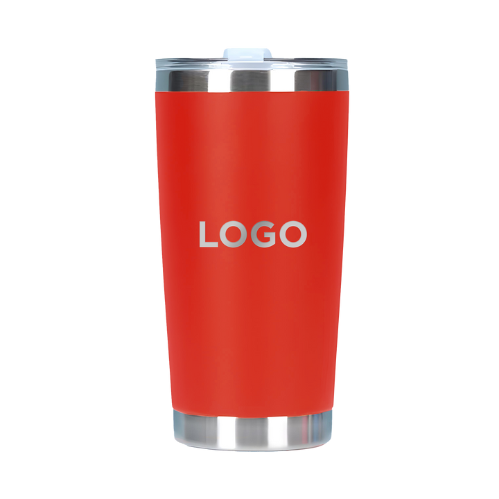 20oz Double Wall Stainless Steel Tall Tumbler with Lid - Generic