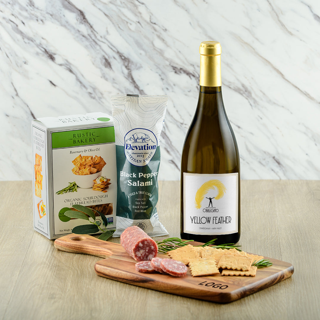 Yellow Feather Chardonnay Signature Charcuterie Board