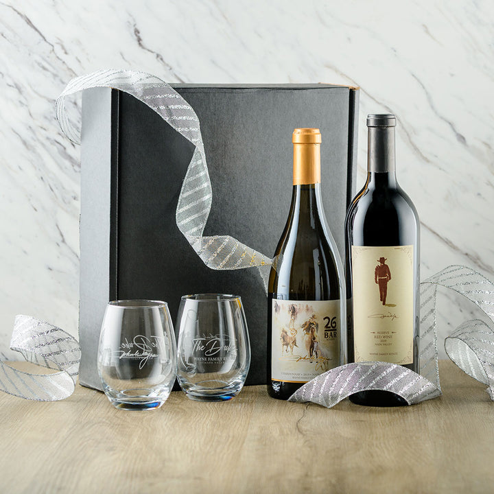 Red & White Gift Box - John Wayne