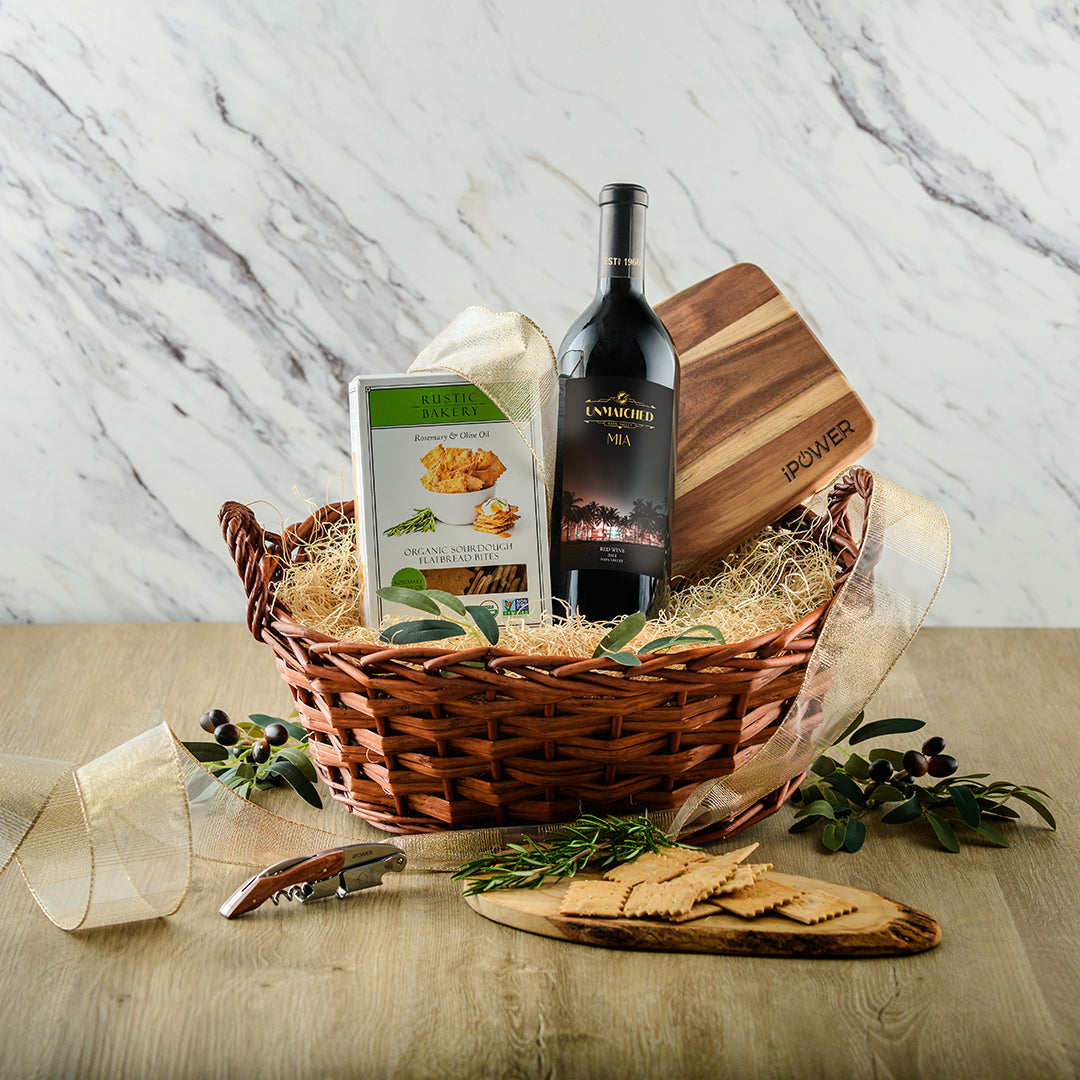 MIA Red Signature Gift Basket