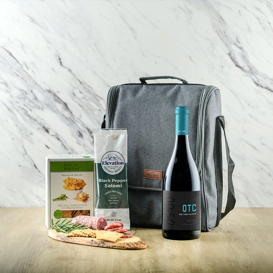 OTC Pinot Noir Signature Gray Tote