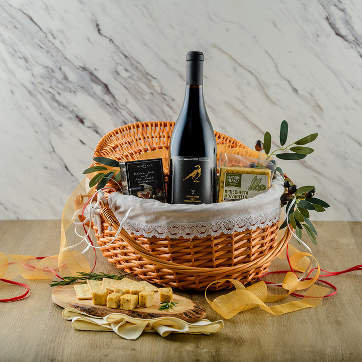 Signature Red Picnic Basket - Yellowstone