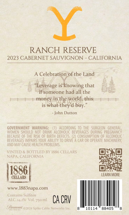 Ranch Reserve - 2023 Cabernet Sauvignon - California